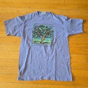 Vintage Harborside Graphics Nature Tree T Shirt Mens Medium USA Single Stitch